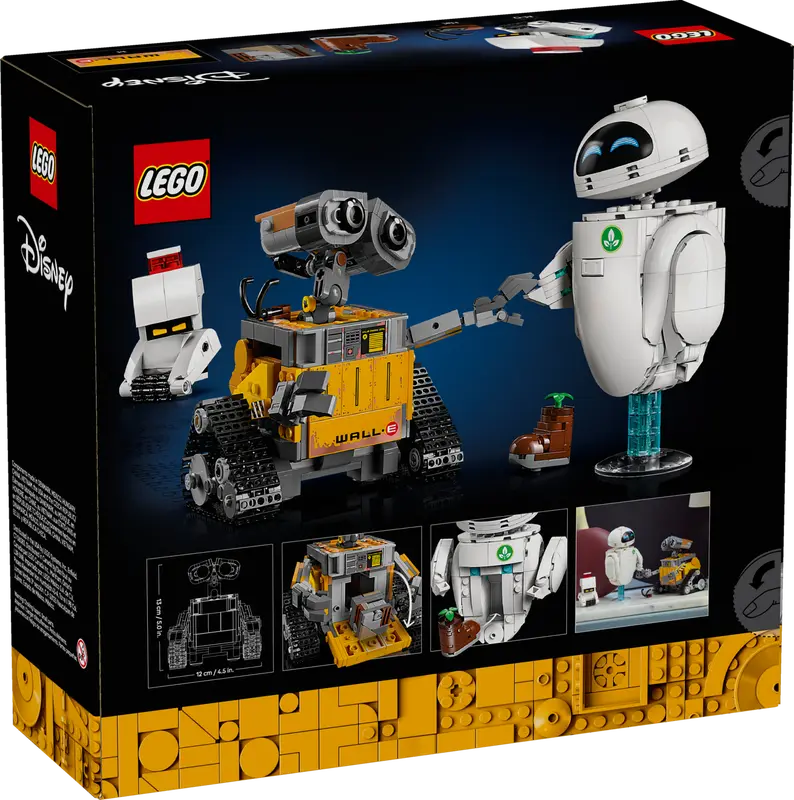Lego 43279 Disney Pixar WALL-E and EVE