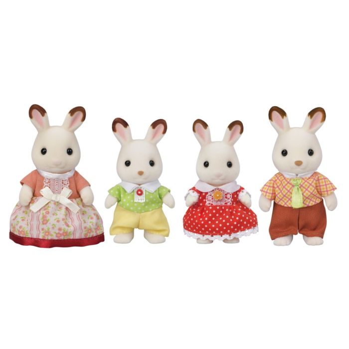 Sylvanian Families 5655 Chocolate Rabbit Family