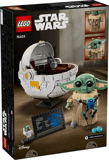 LEGO 75403 Star Wars Grogu with Hover Pram