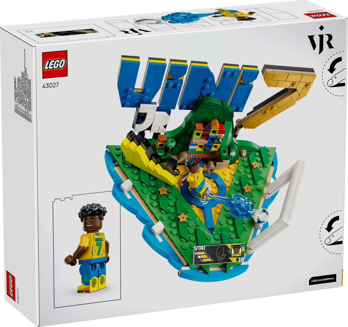 LEGO 43027 Editions Vini Jr - Football Highlights