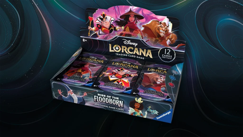 Disney Lorcana TCG: Rise of The Floodborn Booster Pack Display Premium Trading Card Game |