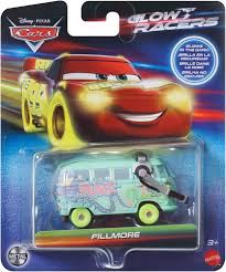 Disney Cars Glow Racers Fillmore 1:55 Scale Diecast Vehicle