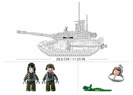 Sluban B0756 Model Bricks Battle Tank