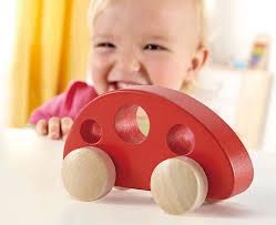 Hape Little Van Red