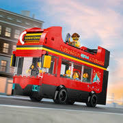 LEGO 60407 CITY RED DOUBLE-DECKER SIGHTSEEING BUS