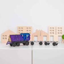 Connetix 50 Piece Transport Rainbow