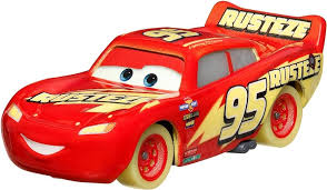 Disney Cars Disney Pixar Cars Glow Racers - Lightning McQueen - Cars Metal
