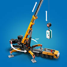 LEGO CITY YELLOW MOBILE CONSTRUCTION CRANE 60409
