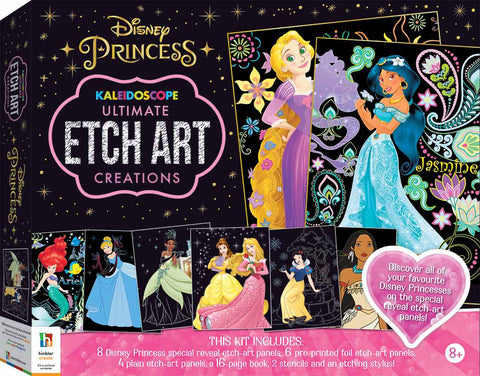 Ultimate Etch Art Kit - Disney Princess
