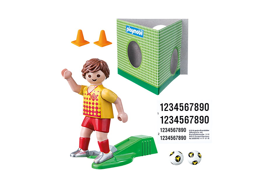PL Soccer Player with Goal 70157