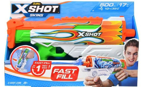 X-Shot Water Gun Fast-Fill Skins Hyperload (Orange)