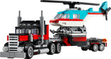 Flatbed Truck with Helicopter - 31146