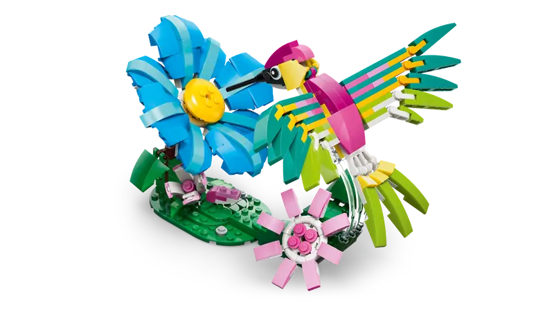 Lego 31384 Creator 3-in-1 Wild Animals Colorful Hummingbird