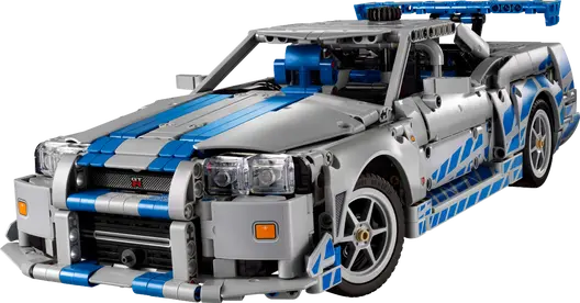 LEGO 42210 Technic 2 Fast 2 Furious Nissan Skyline GT-R (R34) Car