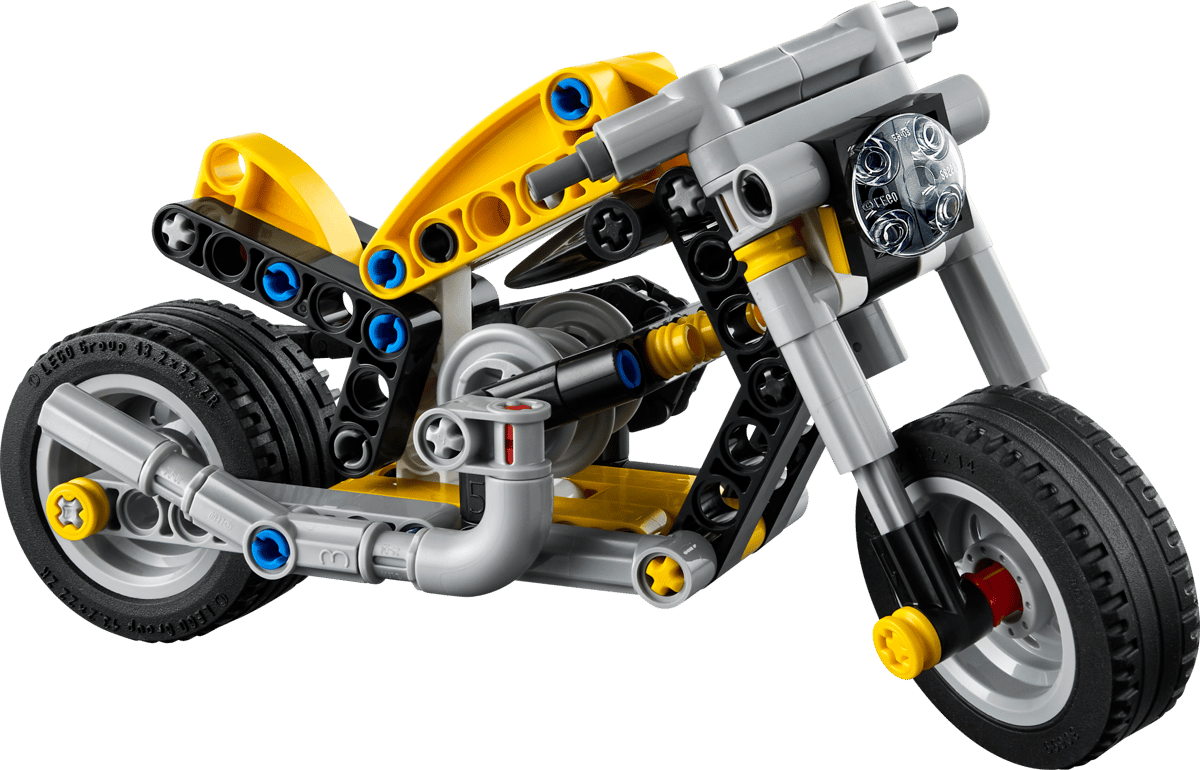LEGO 42225 Technic Yellow Motorbike