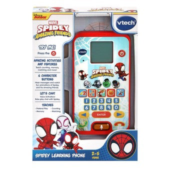 Spidey learning Phone