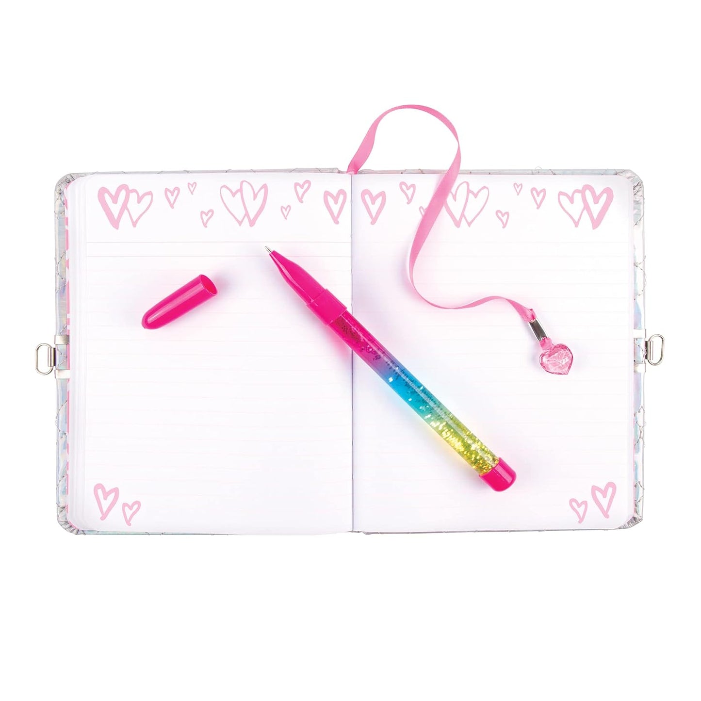 3C4G Quilted Locking Journal And Pen