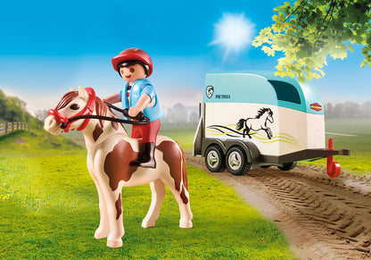 Playmobil Country with Pony Trailer 70511