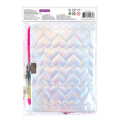 3C4G Quilted Locking Journal And Pen