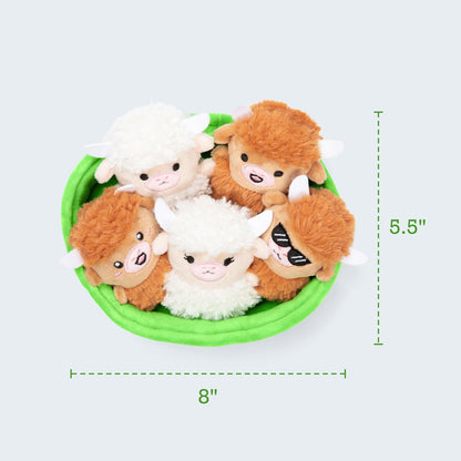 Emotional Support Pals Highland Cows Plush Set