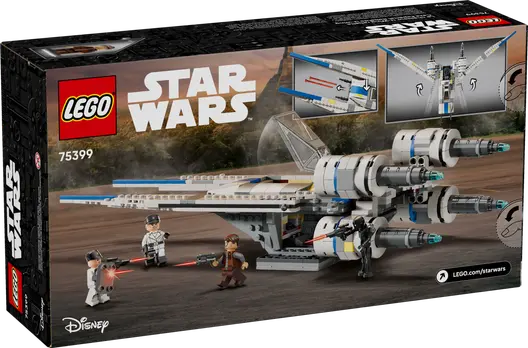 LEGO 75399 Star Wars Andor Rebel U Wing Starfighter Buildable Vehicle Model