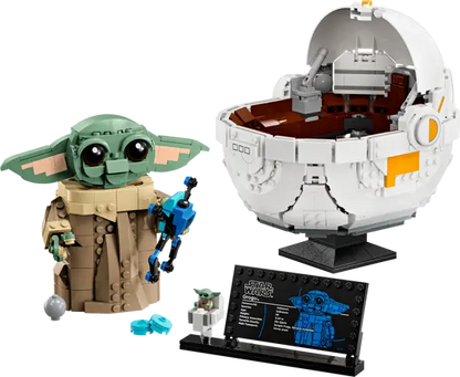 LEGO 75403 Star Wars Grogu with Hover Pram