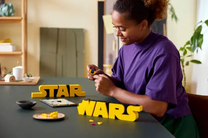 LEGO 75407 Star Wars Brick-Built Star Wars Logo Sign