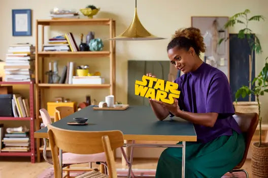 LEGO 75407 Star Wars Brick-Built Star Wars Logo Sign