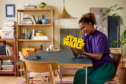 LEGO 75407 Star Wars Brick-Built Star Wars Logo Sign