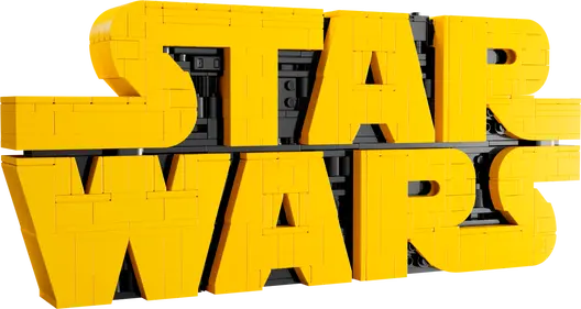 LEGO 75407 Star Wars Brick-Built Star Wars Logo Sign
