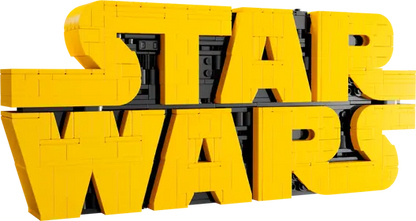 LEGO 75407 Star Wars Brick-Built Star Wars Logo Sign