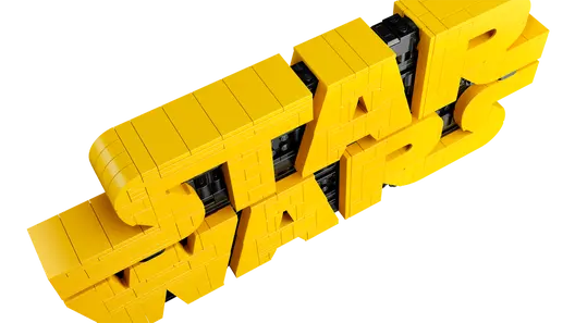 LEGO 75407 Star Wars Brick-Built Star Wars Logo Sign