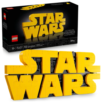 LEGO 75407 Star Wars Brick-Built Star Wars Logo Sign