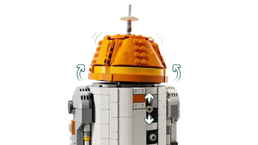 LEGO 75416 Star Wars: Ahsoka Chopper (C1-10P) Astromech Droid Set