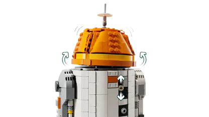 LEGO 75416 Star Wars: Ahsoka Chopper (C1-10P) Astromech Droid Set