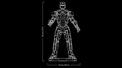 LEGO 76344 Marvel Super Heroes Iron Man Mark 3 Collectors Edition