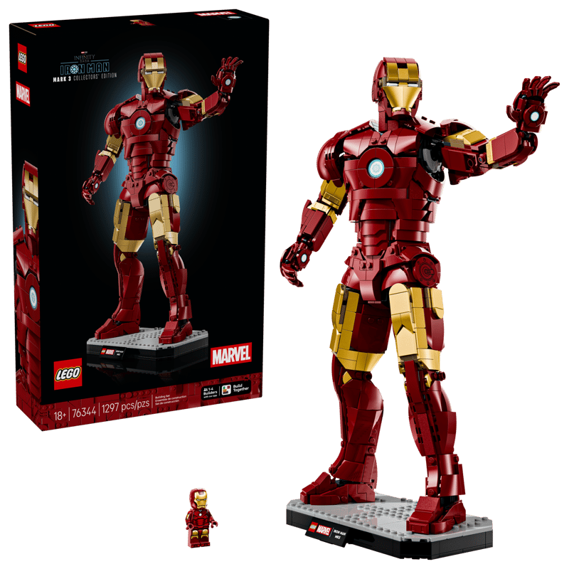 LEGO 76344 Marvel Super Heroes Iron Man Mark 3 Collectors Edition