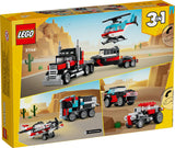 Flatbed Truck with Helicopter - 31146