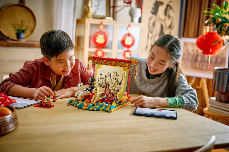 Lego 80119 Galloping Horses Canvas