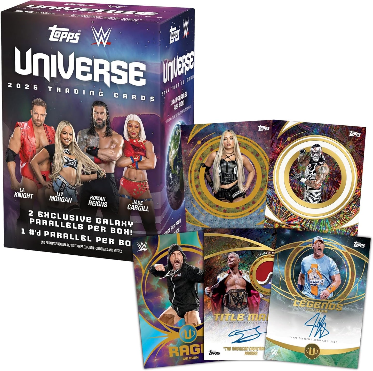 2025 Topps Universe WWE Factory Sealed Value Box