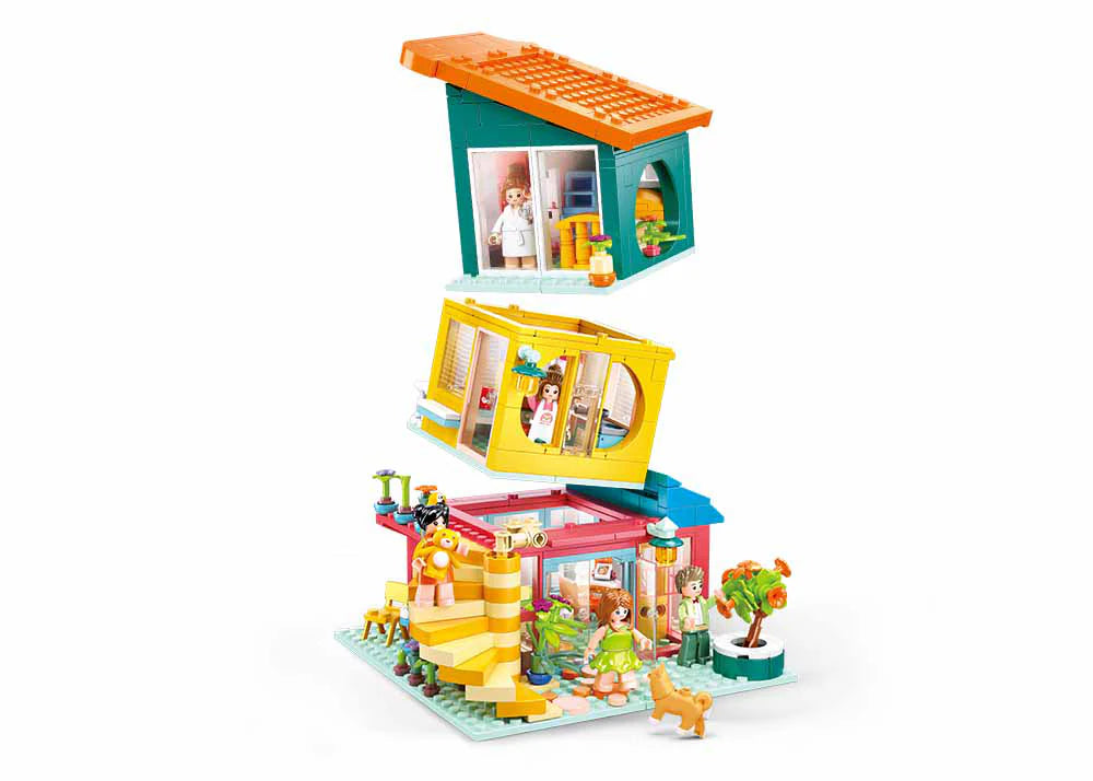 Sluban B1090 GIRLS DREAM JENGA HOUSE 571 PC