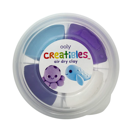 Ooly Creatibles Air Dry Clay Kit Ocean BFFs