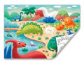 HAPE Double Sided 24pc Puzzle - Dinosaurs