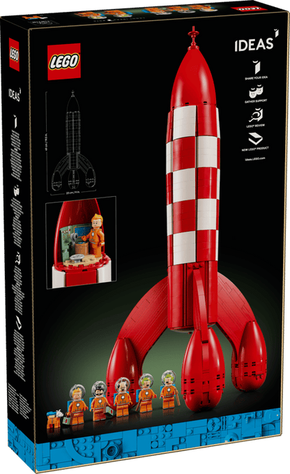 LEGO 21367 Ideas Tintin Moon Rocket