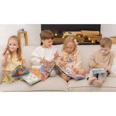 Livro de brincar QwiToy 3in1 Playbook Animals