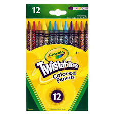 Crayola Twistable 12 Colored Pencils