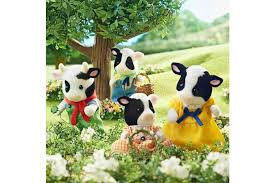 SYLVANIAN FAMILIES 5618 FRIESIAN COW FAMILY