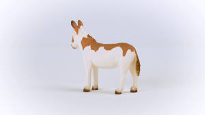 SCHLEICH AMERICAN SPOTTED DONKEY