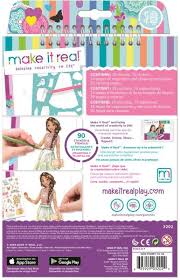 Make It Real Fashion Design Sketchbook Blooming Creativity