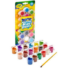 Crayola Washable Kids' Paint Multicolour 18 Pack